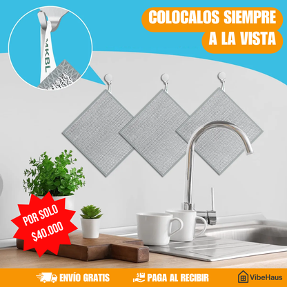 Paños De Limpieza X 10 Unidades