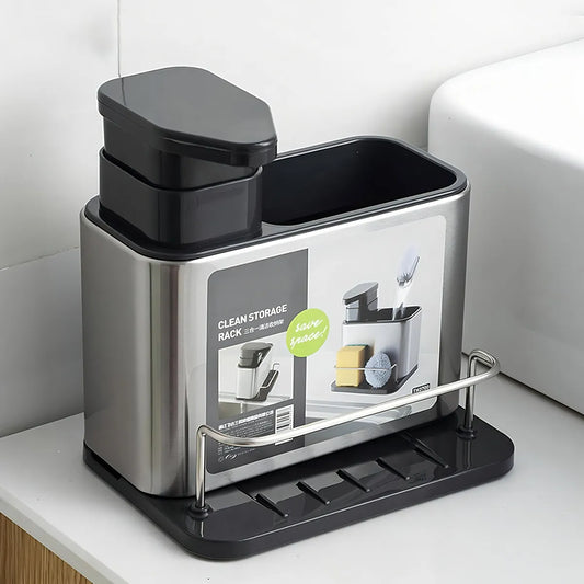 Dispensador Jabon Y Organizador Esponja