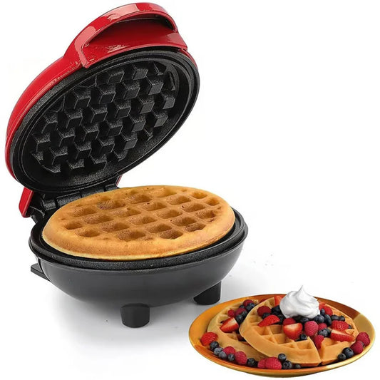Mini Wafflera Electrica Antiadherente